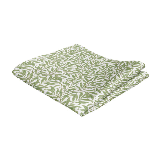 William Morris Willow Bough Sage Green Handkerchief
