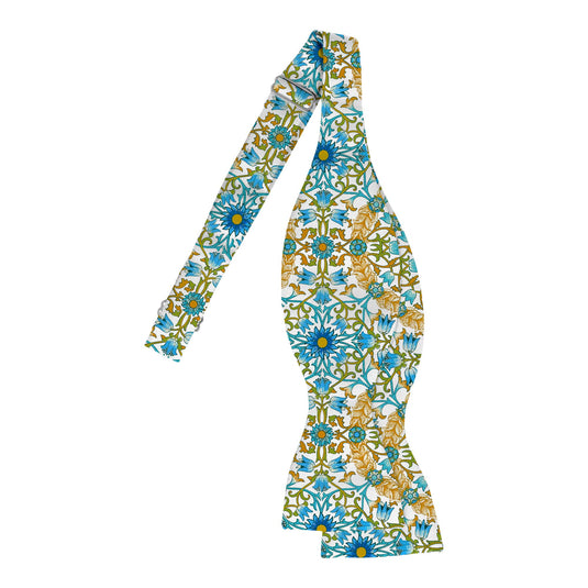 William Morris Vintage Vine Symmetry Self-Tie Bow Tie