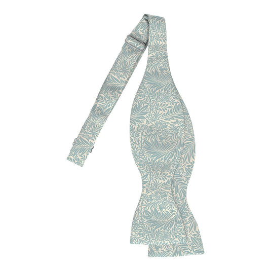 William Morris Larkspur Duck Egg Self-Tie Bow Tie