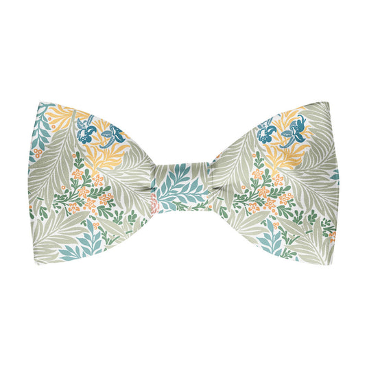 William Morris Larkspur Green Multi Pre-Tied Bow Tie