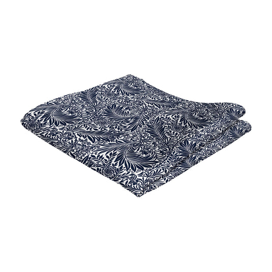 William Morris Larkspur Navy Blue Handkerchief