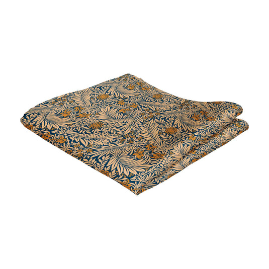 William Morris Larkspur Blue Handkerchief