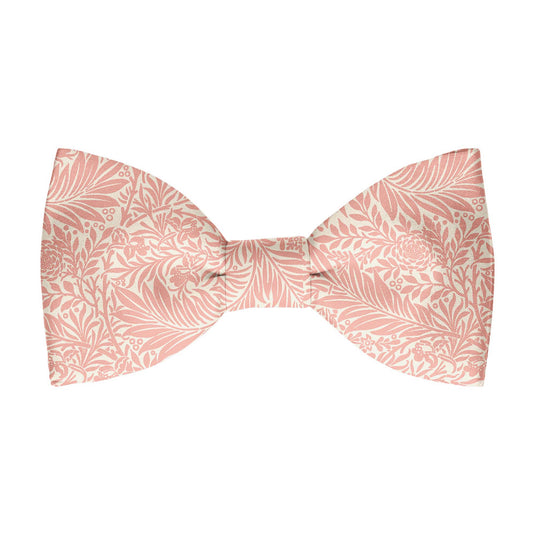 William Morris Larkspur Apricot Pre-Tied Bow Tie