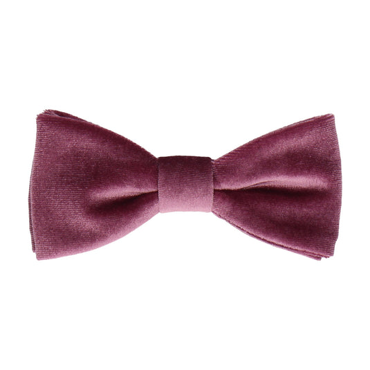 Grape Light Purple Velvet Bow Tie