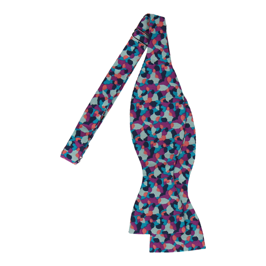 Confetti in Purple (Liberty Fabrics) Bow Tie
