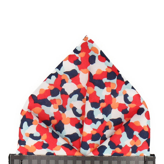 Confetti in Red (Liberty Fabrics) Pocket Square
