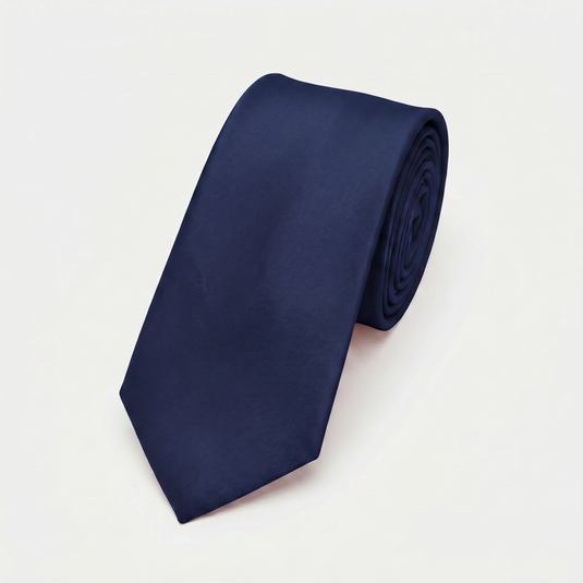 The Andy - Navy Blue Skinny Tie 5cm