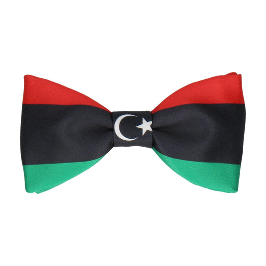 Libya Flag Bow Tie - Bow Tie with Free UK Delivery - Mrs Bow Tie