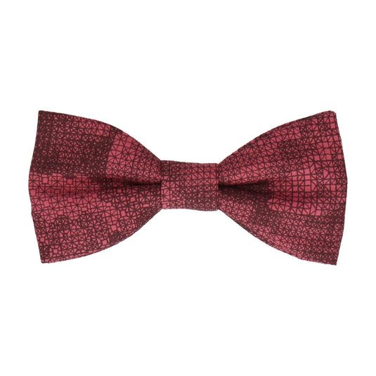 Red Anderson Liberty Cotton Bow Tie - Bow Tie with Free UK Delivery - Mrs Bow Tie