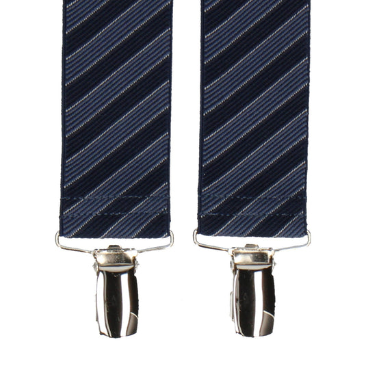 Winston in Blue Braces - Braces with Free UK Delivery - Mrs Bow Tie