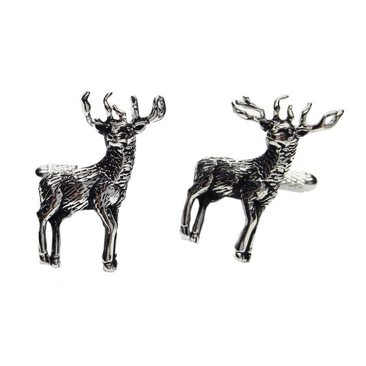 Stag Cufflinks - Cufflinks with Free UK Delivery - Mrs Bow Tie