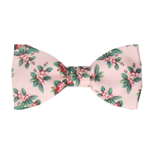 Pink Japanese Floral Bow Tie - Bow Tie with Free UK Delivery - Mrs Bow Tie