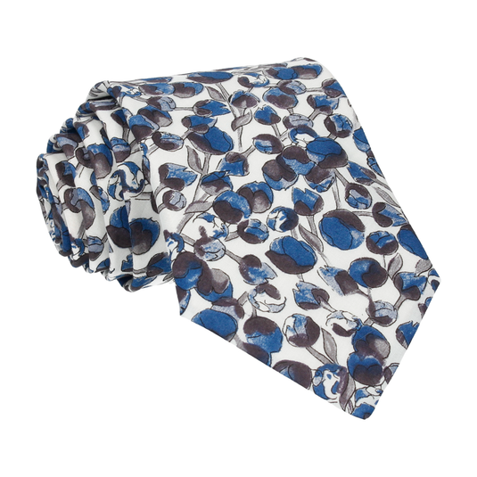 Blue Tulip Elizas Liberty Cotton Tie - Tie with Free UK Delivery - Mrs Bow Tie
