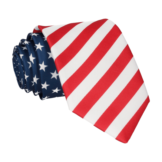 American Flag Tie - Tie with Free UK Delivery - Mrs Bow Tie