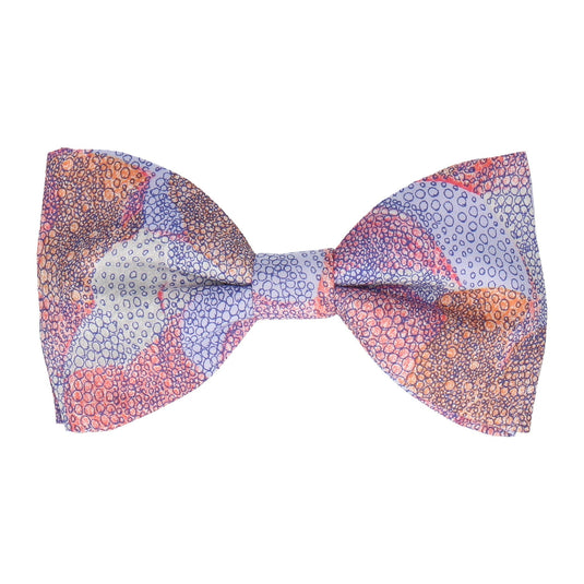 Pink Dots Pattern Luna Liberty Cotton Bow Tie - Bow Tie with Free UK Delivery - Mrs Bow Tie