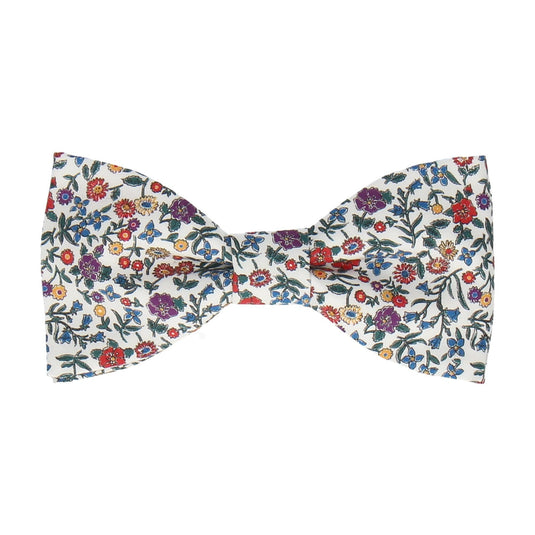 Multi Colour Diderot Floral Liberty Bow Tie - Bow Tie with Free UK Delivery - Mrs Bow Tie