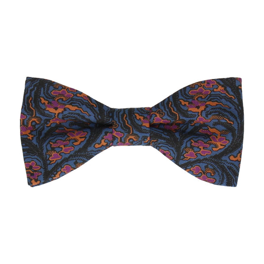 Dark Fantasy Pattern Locke Liberty Cotton Bow Tie - Bow Tie with Free UK Delivery - Mrs Bow Tie