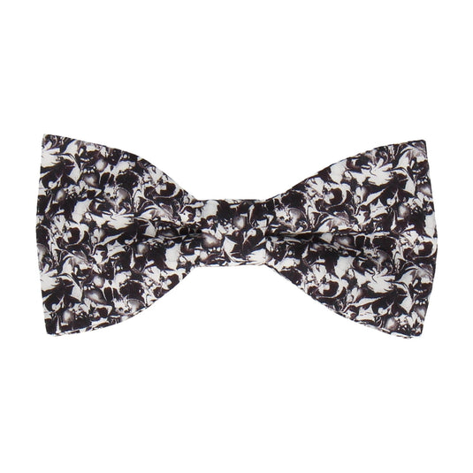 Monochrome Alba Liberty Cotton Bow Tie - Bow Tie with Free UK Delivery - Mrs Bow Tie