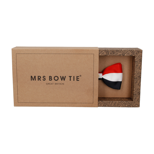 Egypt Flag Bow Tie - Bow Tie with Free UK Delivery - Mrs Bow Tie
