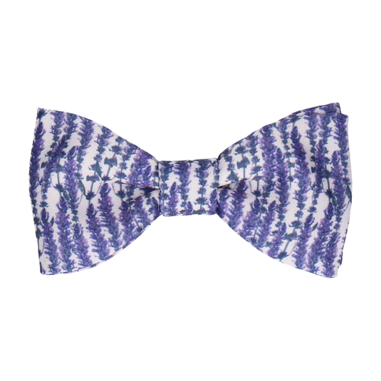Lavender Meadow Bow Tie - Bow Tie with Free UK Delivery - Mrs Bow Tie
