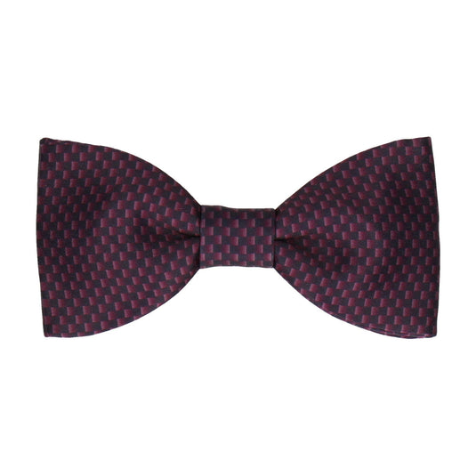 Doctor Who Bow Tie Replica | Burgundy Weave | Eleventh Doctor - Bow Tie with Free UK Delivery - Mrs Bow Tie