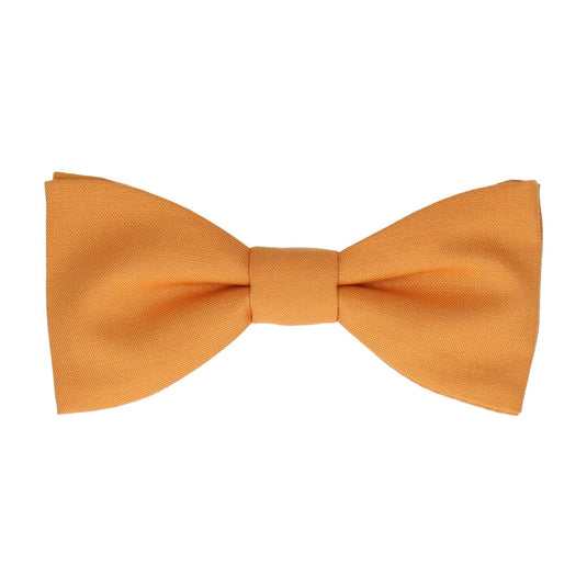 Cotton Paprika Orange Bow Tie - Bow Tie with Free UK Delivery - Mrs Bow Tie