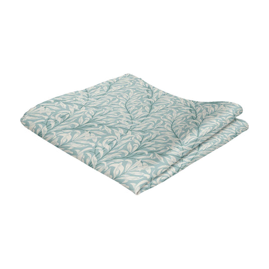 William Morris Willow Bough Duck Egg Handkerchief