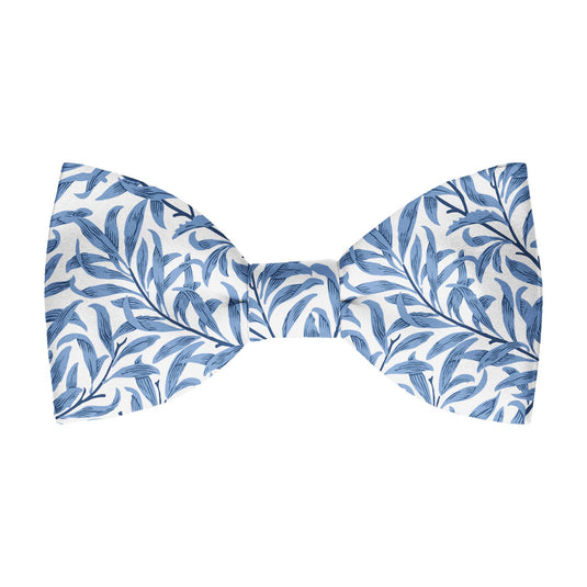 William Morris Willow Bough Blue & White Pre-Tied Bow Tie