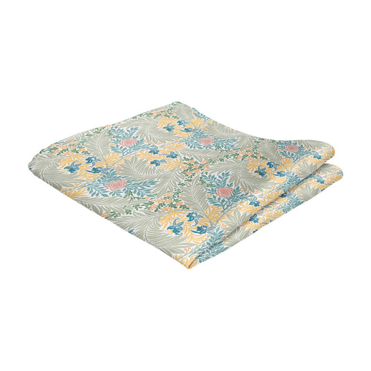 William Morris Larkspur Green Multi Handkerchief