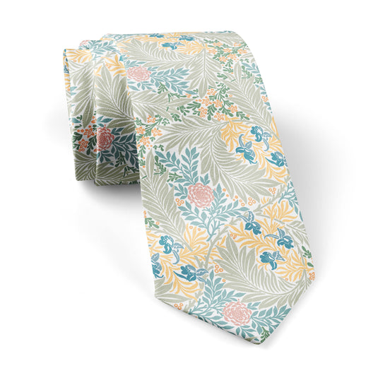 William Morris Larkspur Green Multi Tie