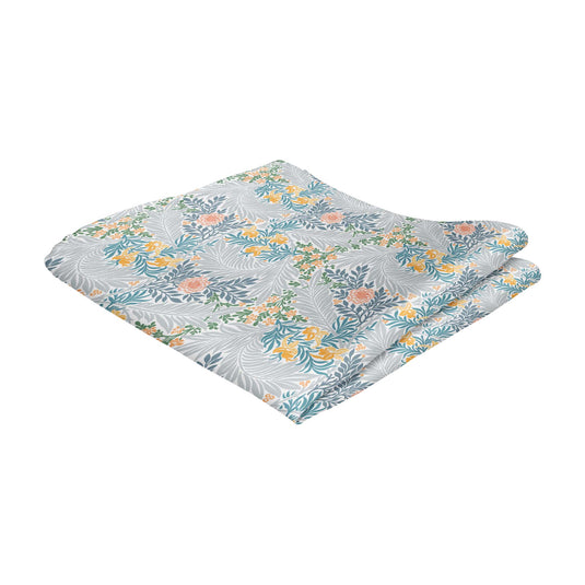 William Morris Larkspur Blue Multi Handkerchief