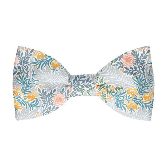 William Morris Larkspur Blue Multi Pre-Tied Bow Tie