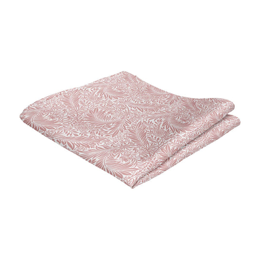 William Morris Larkspur Pink Rose Handkerchief