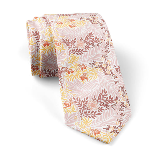 William Morris Larkspur Pink Multi Tie