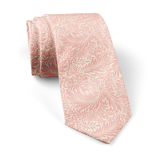 William Morris Larkspur Apricot Tie