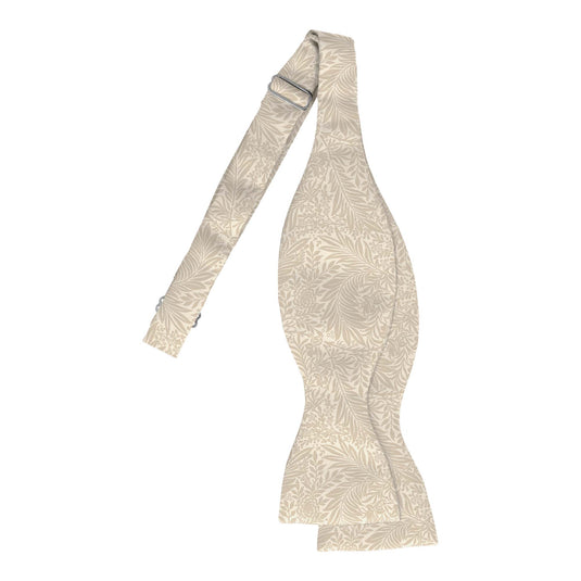 William Morris Larkspur Champagne Self-Tie Bow Tie
