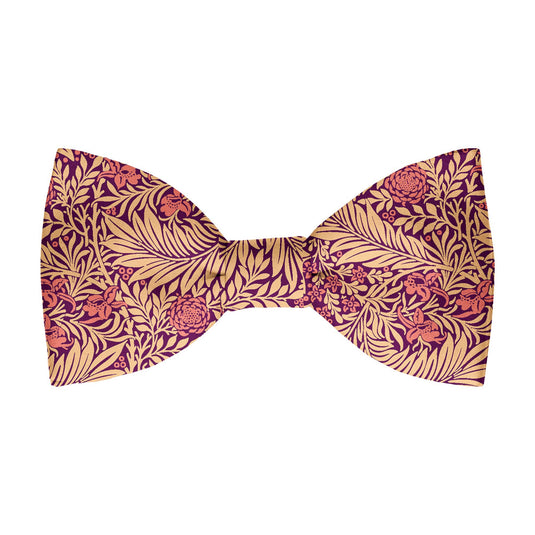 William Morris Larkspur Purple & Pink Pre-Tied Bow Tie