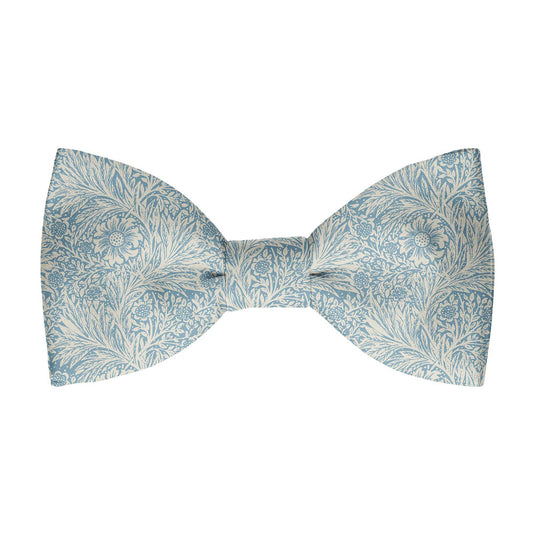 William Morris Marigolds Dusty Blue Pre-Tied Bow Tie