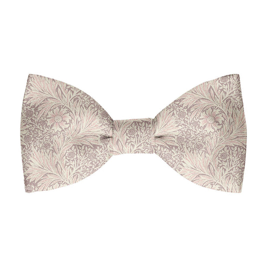 William Morris Marigolds Dusky Pink Pre-Tied Bow Tie