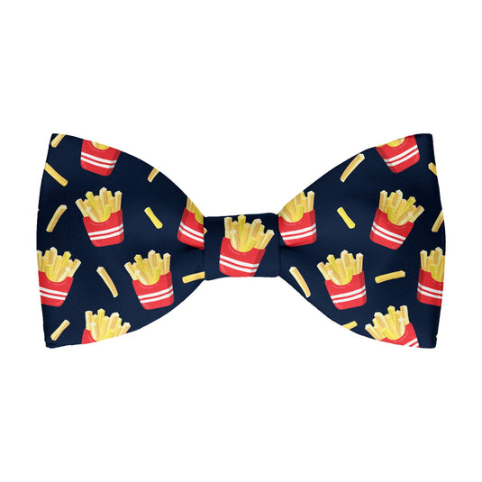 French Fries Quirky Fast Food Bow Tie