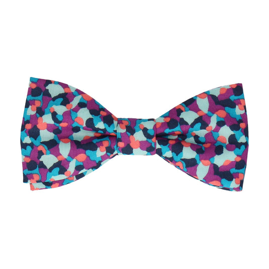 Confetti in Purple (Liberty Fabrics) Bow Tie