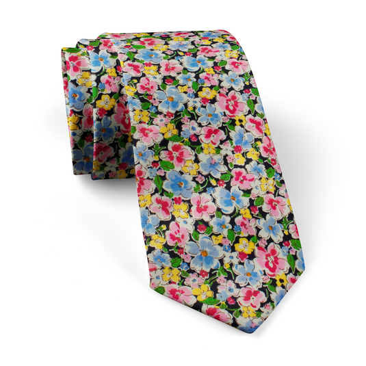 Spring Blossom Multi Cotton Tie