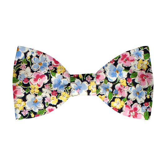 Spring Blossom Multi Cotton Bow Tie