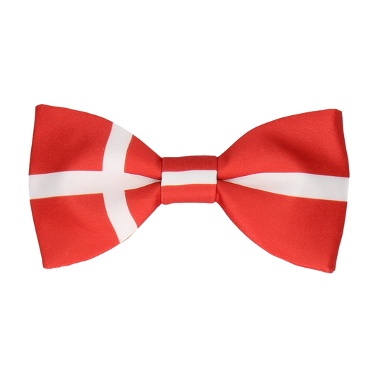 Denmark Flag Bow Tie