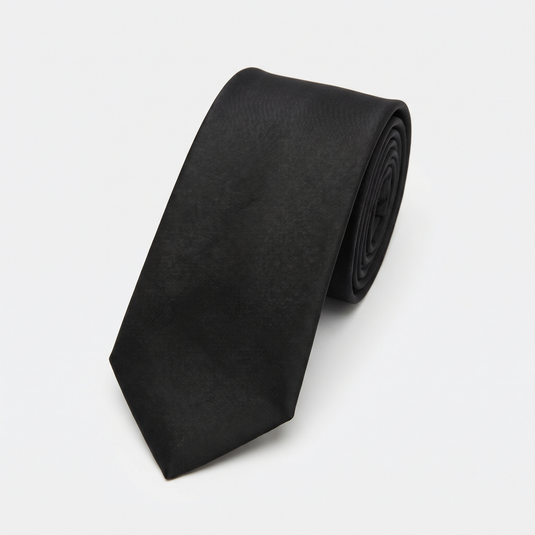 The Andy - Black Skinny Tie 5cm