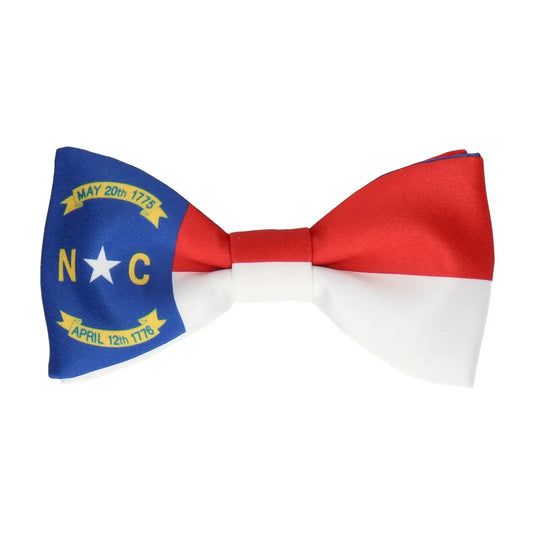 North Carolina State Flag Bow Tie