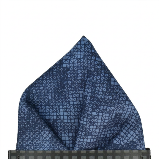 Blue Anderson (Liberty Fabrics) Pocket Square