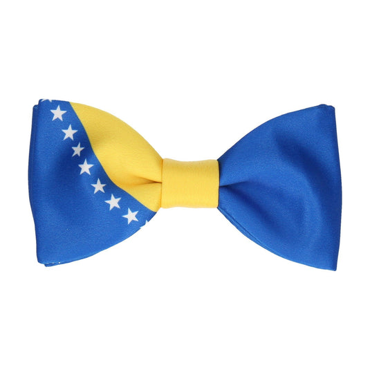 Bosnia & Herzegovina Flag Bow Tie - Bow Tie with Free UK Delivery - Mrs Bow Tie
