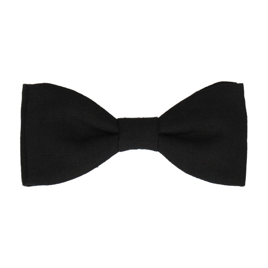 Black Bow Ties | Made in Britain | Self Tie & Pre-Tied