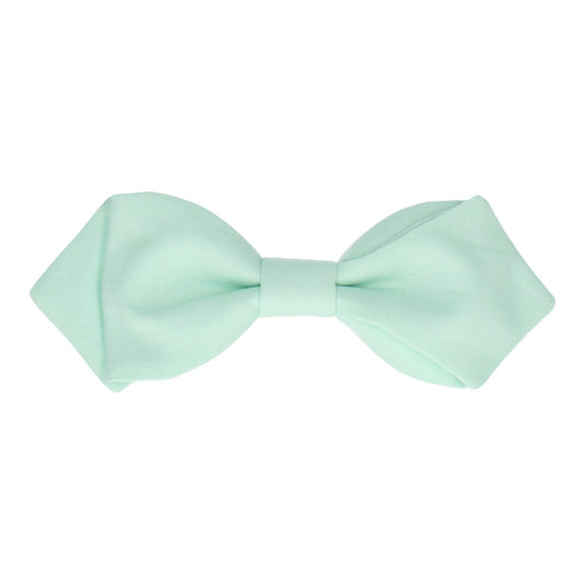 Cotton Seafoam Green Bow Tie - Bow Tie with Free UK Delivery - Mrs Bow Tie
